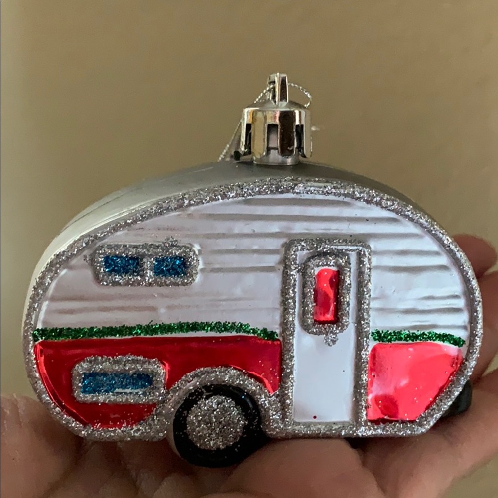 Ornament: trailer camper Christmas tree decoration retro style holiday decor - Picture 3 of 16
